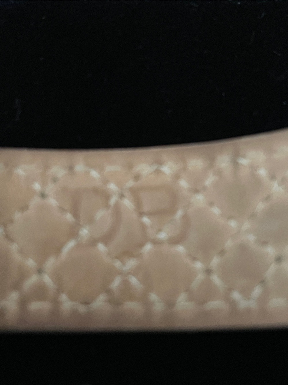 Dooney & Bourke Silver Quilted Leather Strap Watch with Gold Accents. - Picture 5 of 11